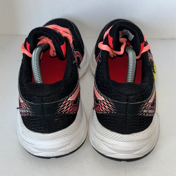 ASICS | Women's Gel Excite 6 Running Shoes Black Laser Pink Size 5 - Picture 4 of 8